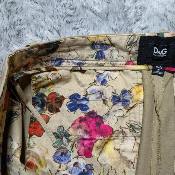 Dolce & Gabbana Tan Khaki Pants Size 40 Work Pants Trousers Office US Small - Picture 10 of 12